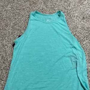 Teal Nike tank top (L)